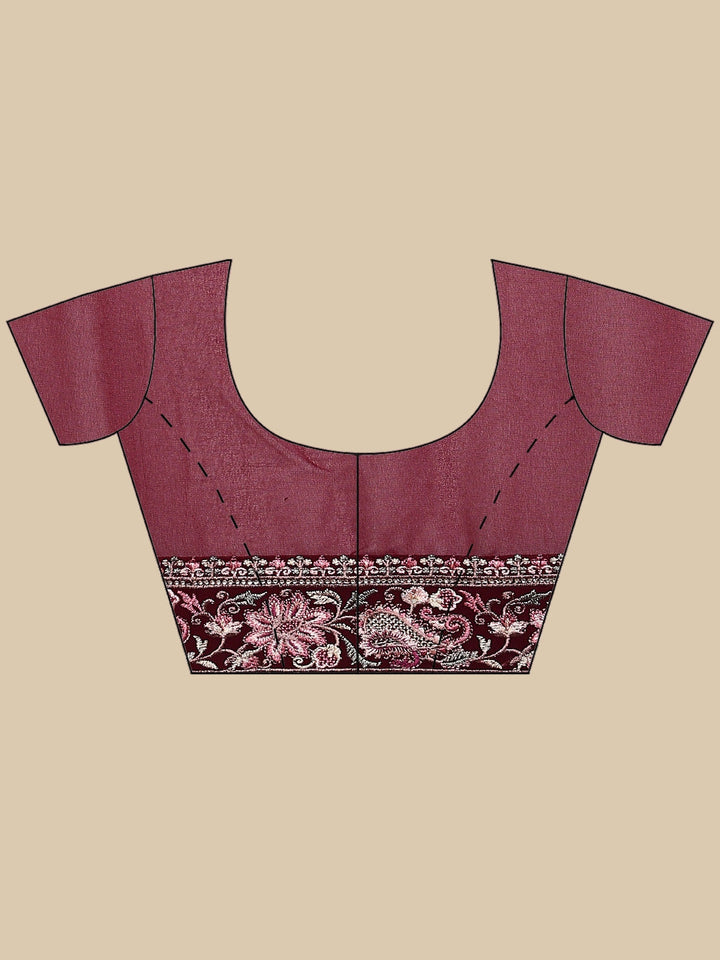 Embroidered Georgette Saree