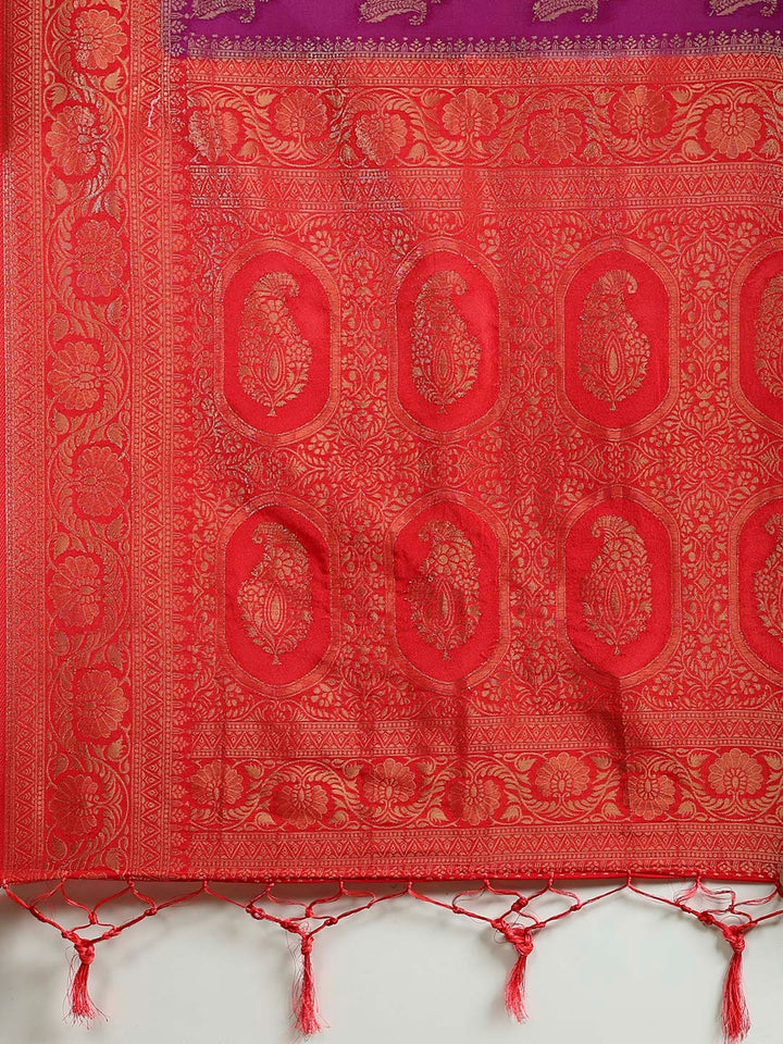 Plain Crepe Saree