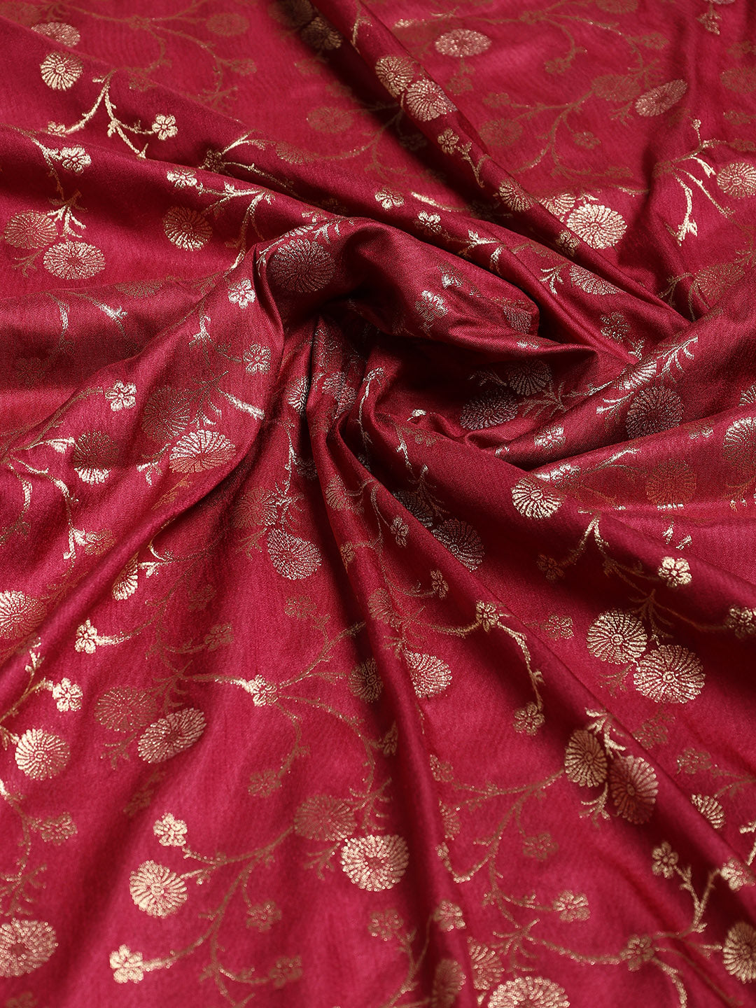 Zari Jaal Art Silk Woven Saree