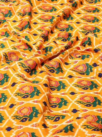 Patola Printed Art Silk Woven Saree