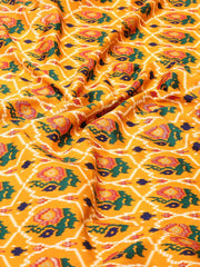 Patola Printed Art Silk Woven Saree