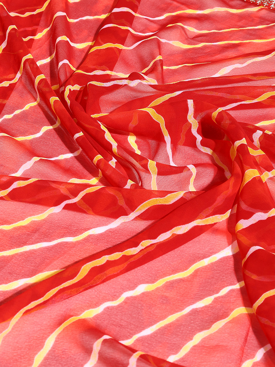 Printed Georgette Saree