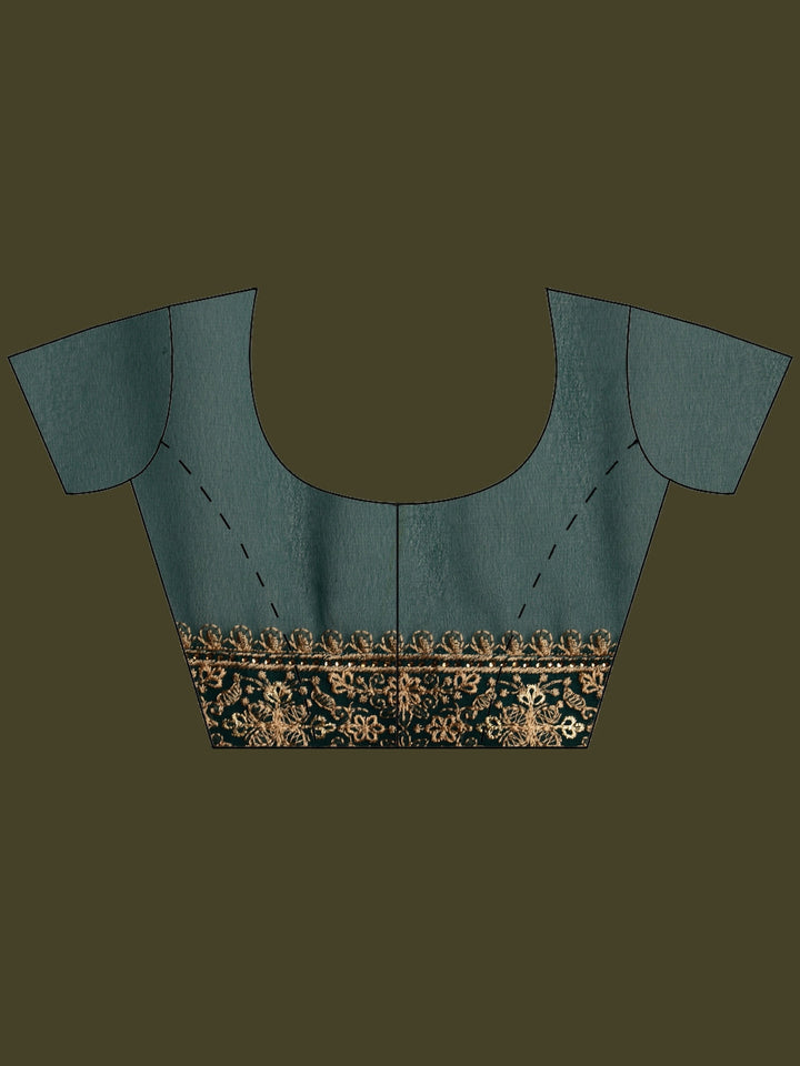 Embroidered Georgette Saree