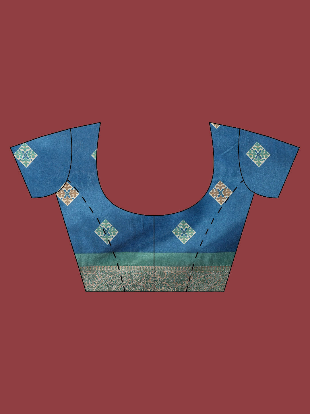Printed Art-Tusser Saree