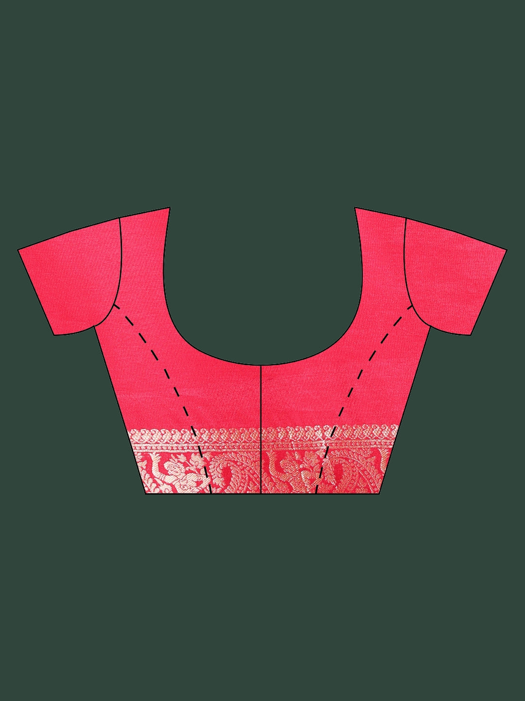 Woven Design Cotton Blend Saree