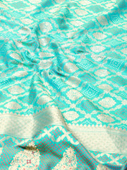 Stone Embroidery Banarasi Saree