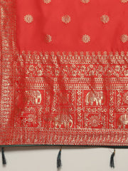 Banarasi Unstitched Choli With Lehenga & Dupatta