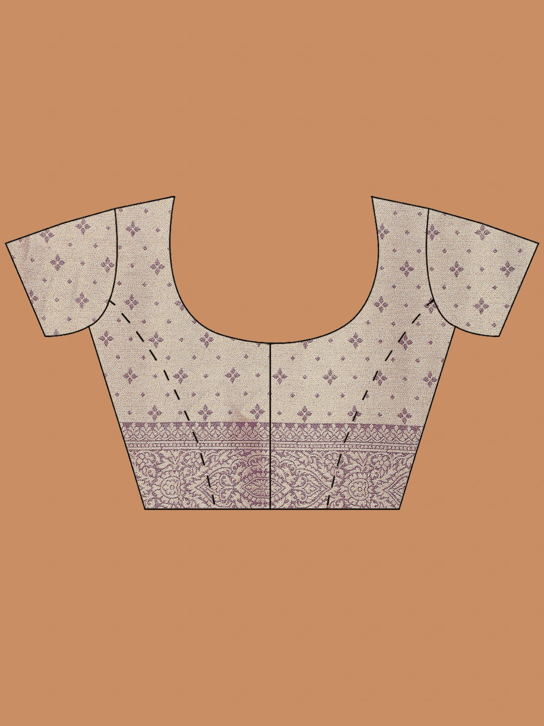 Zari Booti Banarasi Woven Saree