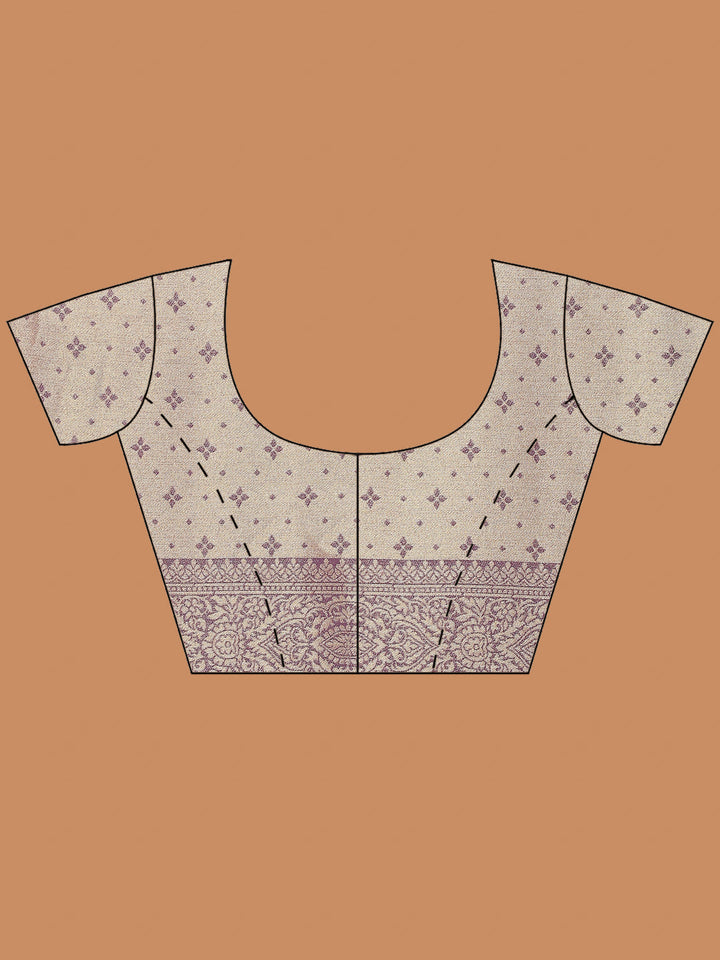Zari Booti Banarasi Woven Saree