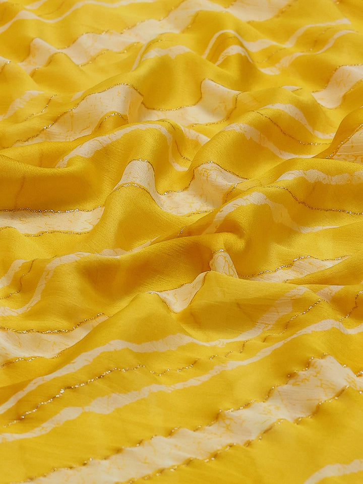 Digital Printed Chiffon Saree