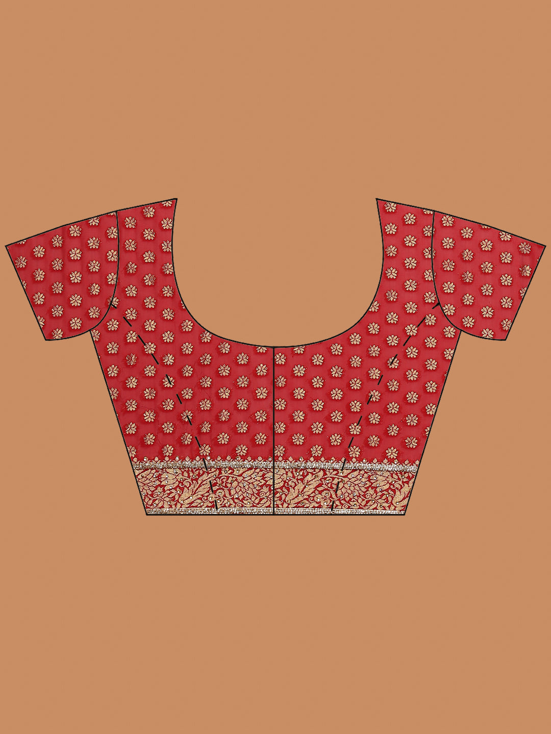 Khaddi Woven Banarasi Saree
