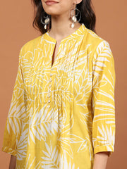 Printed Cotton Blend Kurta