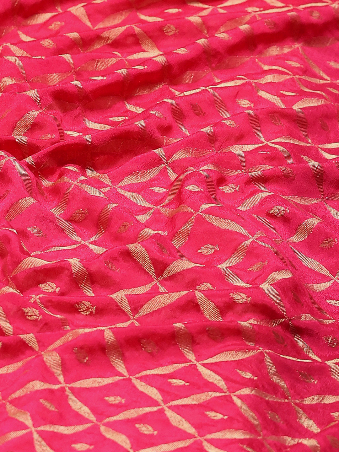 Woven Jaal Georgette Saree