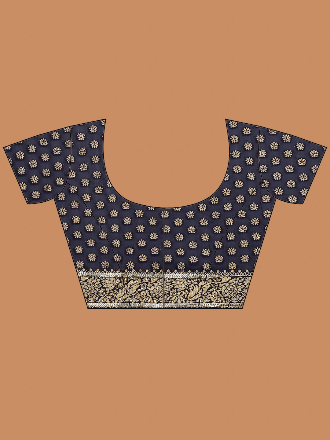 Khaddi Woven Banarasi Saree