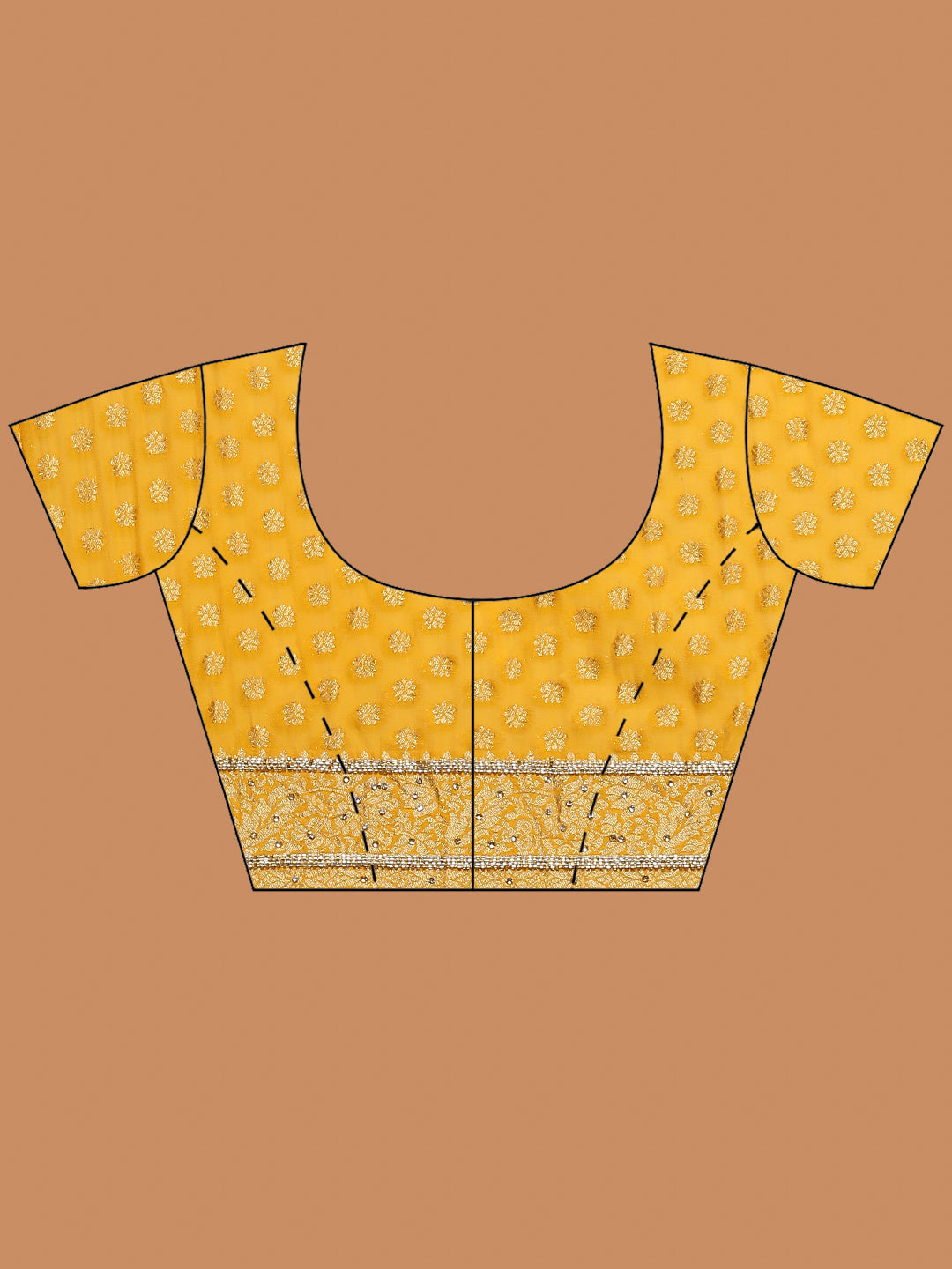 Khaddi Woven Banarasi Saree