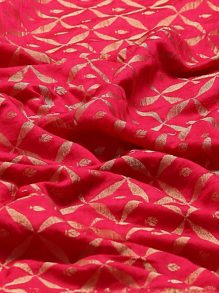 Woven Jaal Georgette Saree