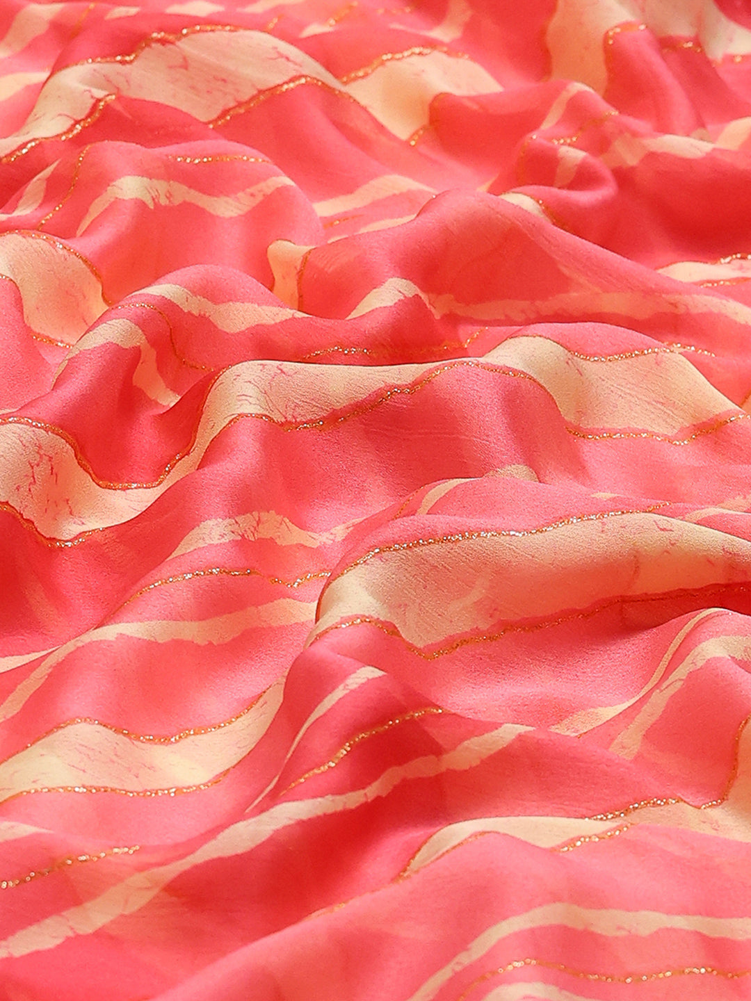 Digital Printed Chiffon Saree