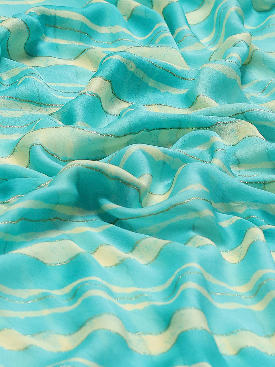 Digital Printed Chiffon Saree
