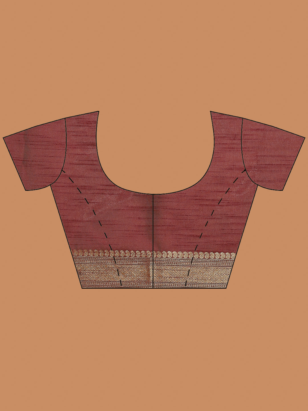 Woven Border Booti Art Silk Saree