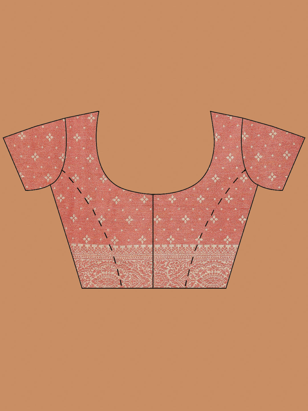 Zari Booti Banarasi Woven Saree