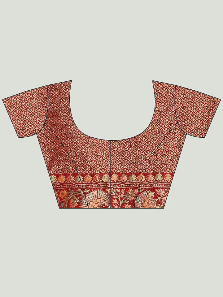 Zari Jaal Georgette Woven Saree