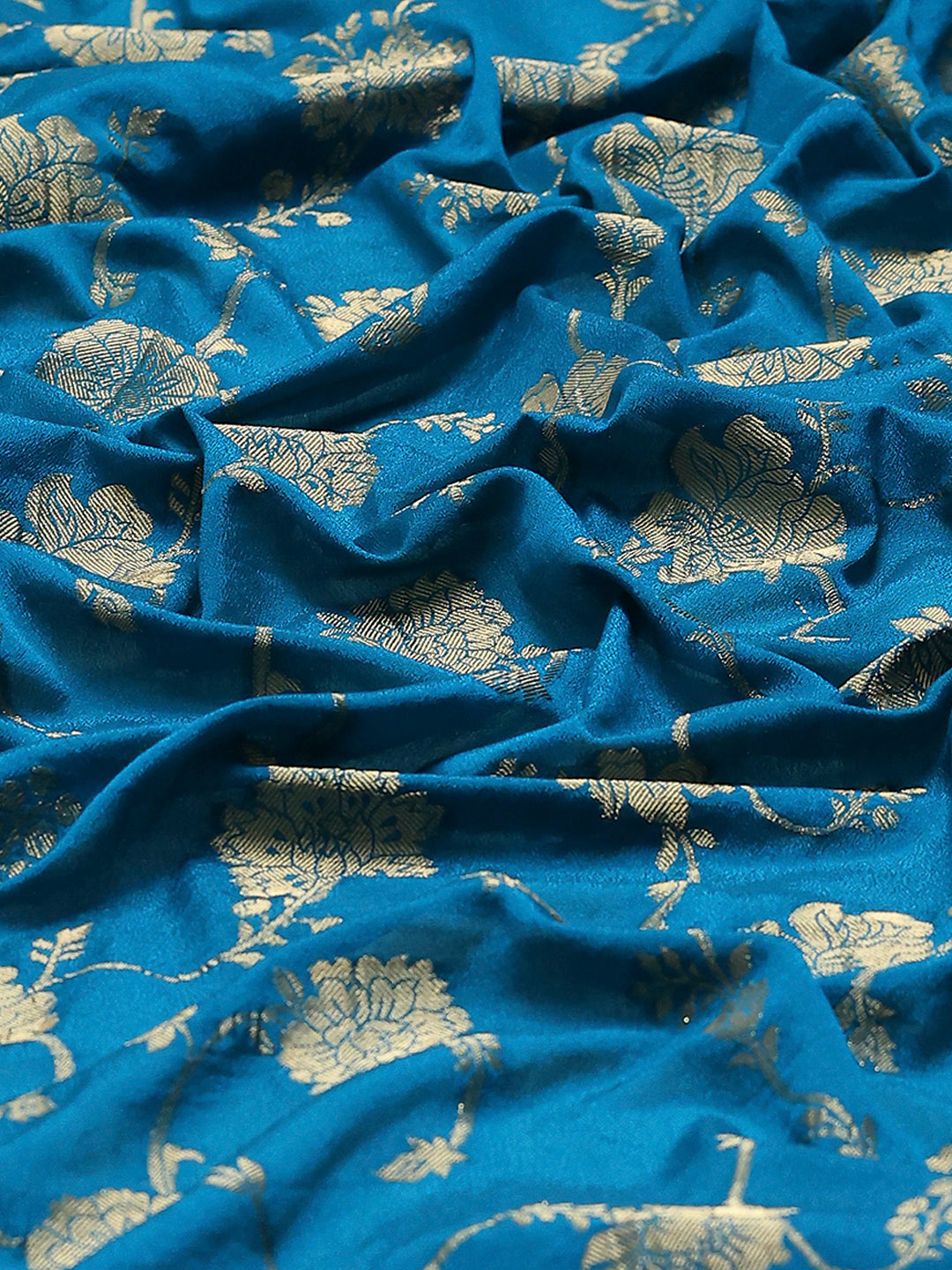 Woven Border Georgette Saree