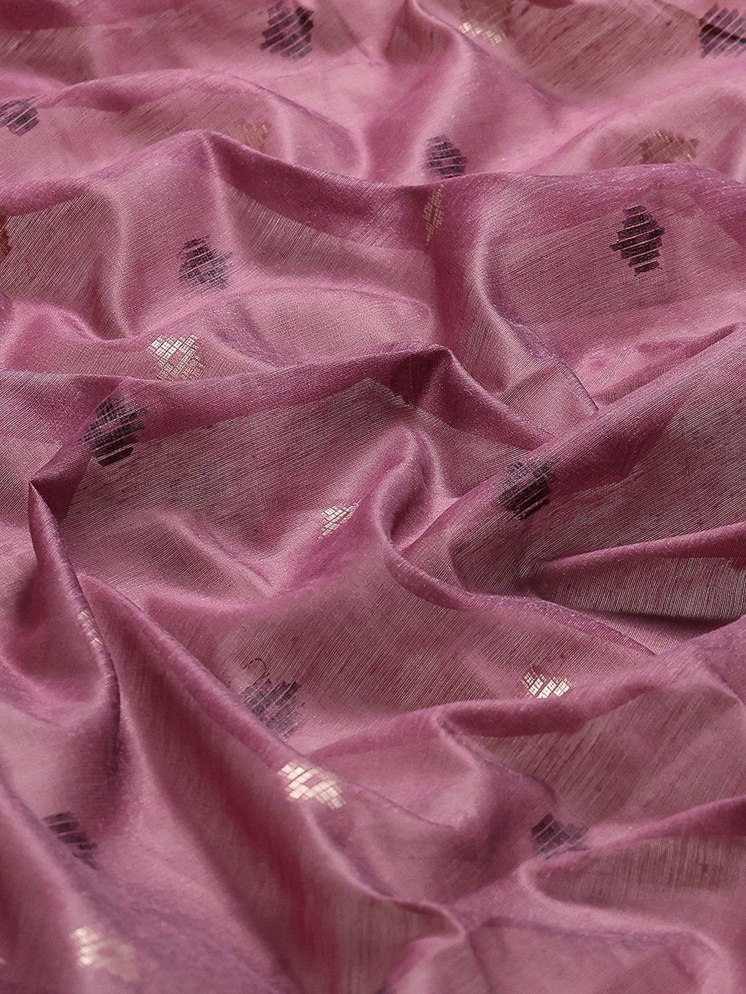 Resham Booti Woven Cotton Blend Saree