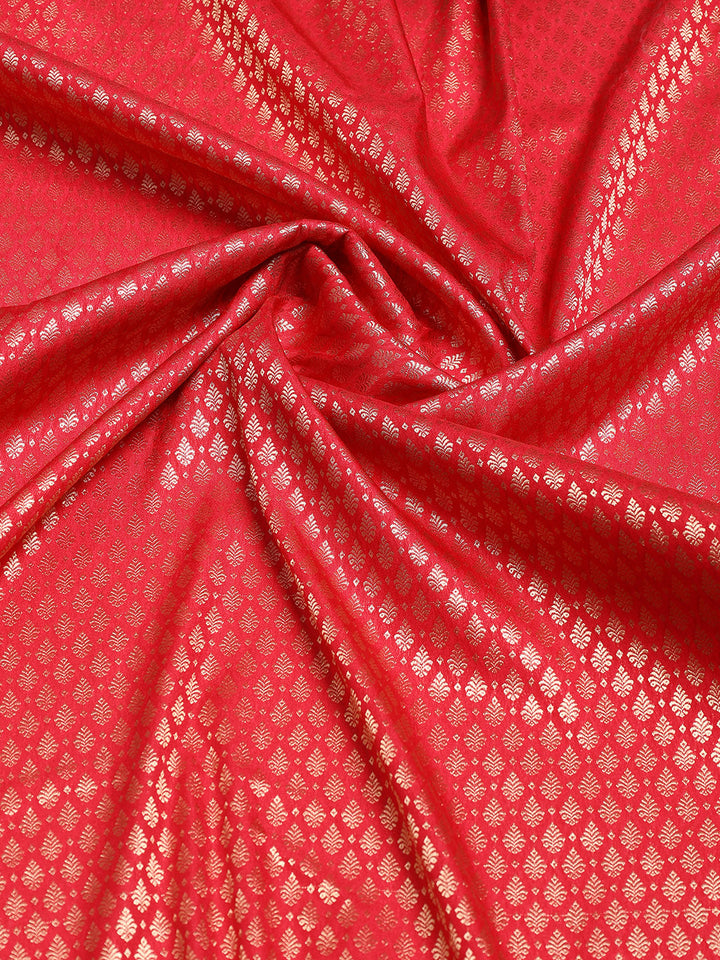 Zari Jaal Art Silk Woven Saree