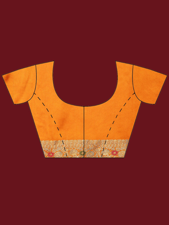 Woven Design Satin Saree