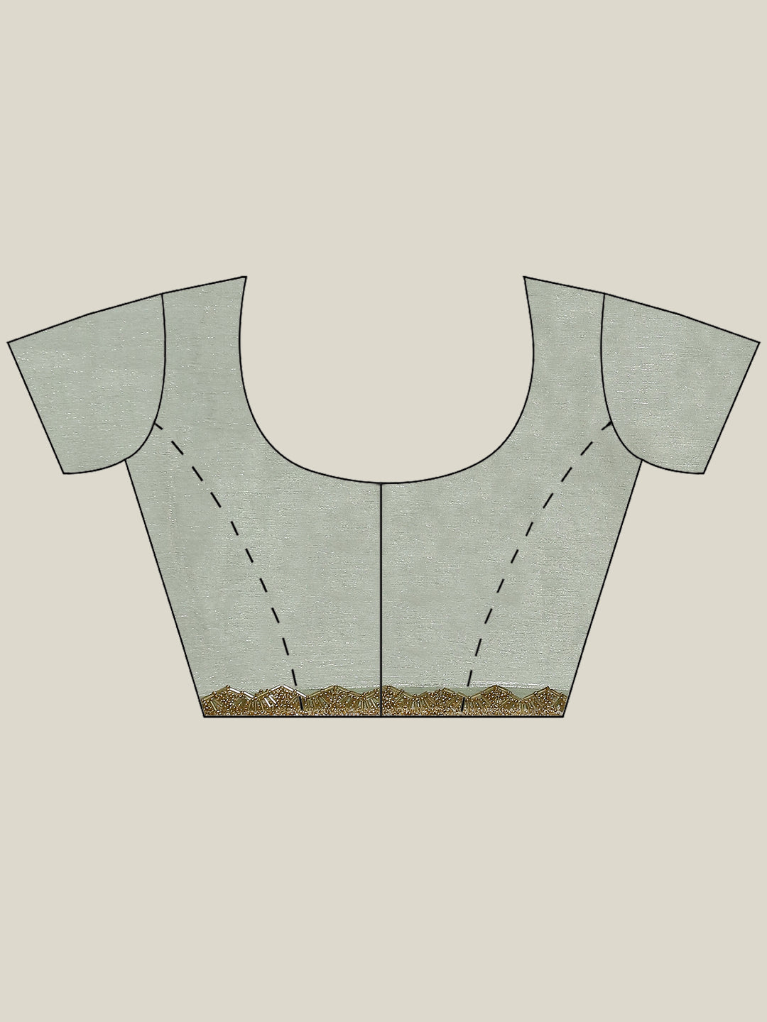 Plain Art slik Saree