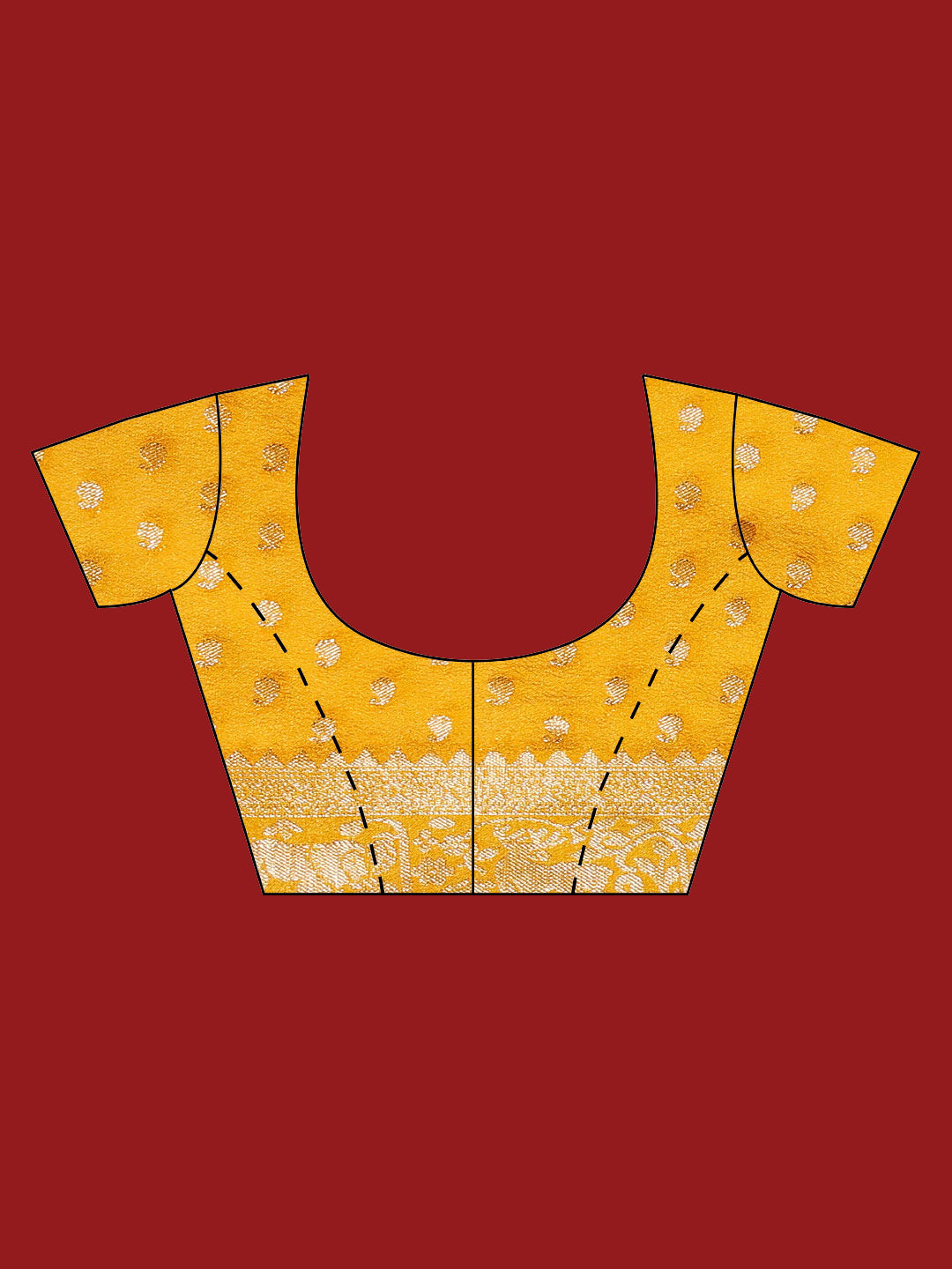 Zaari Jaal Crepe Saree