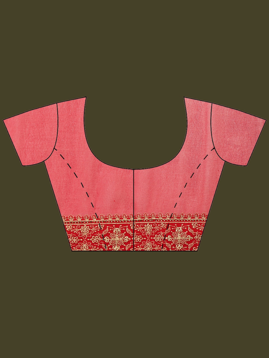 Embroidered Georgette Saree