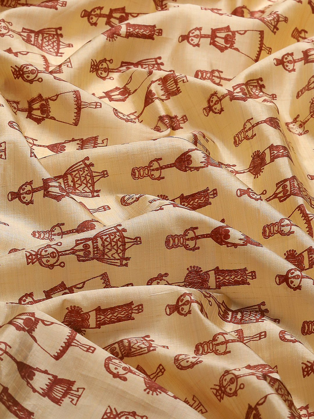 Digital Printed Art Silk Saree