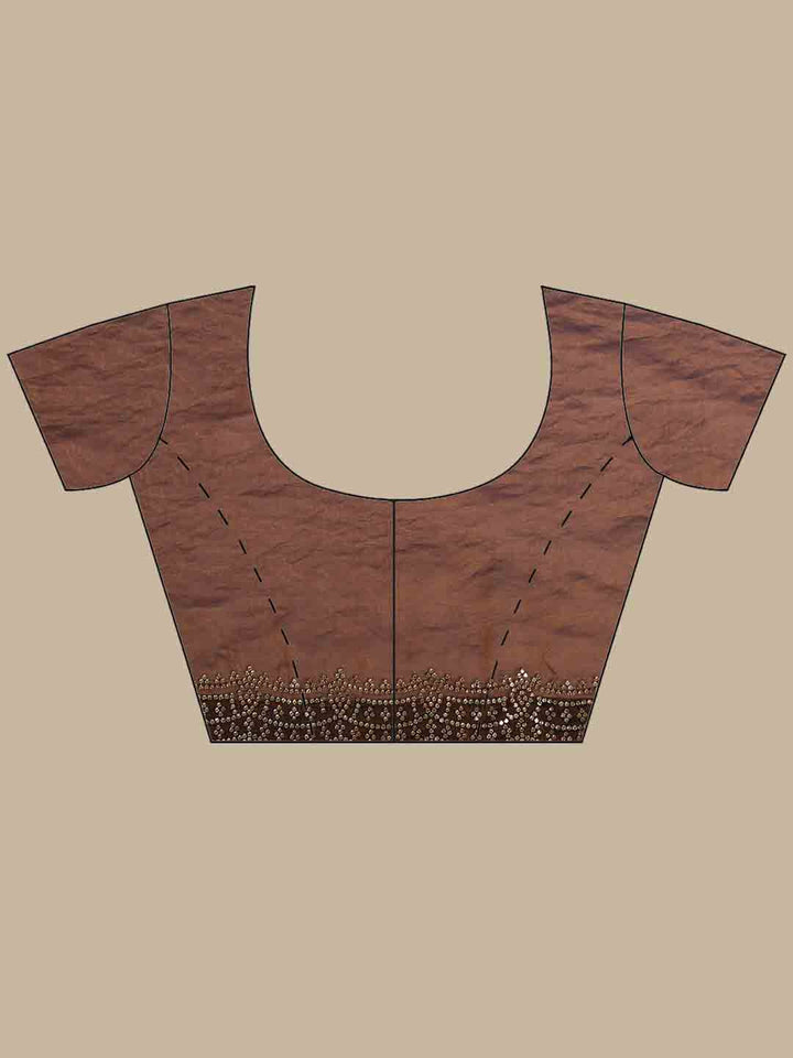 Embroidered Georgette Saree