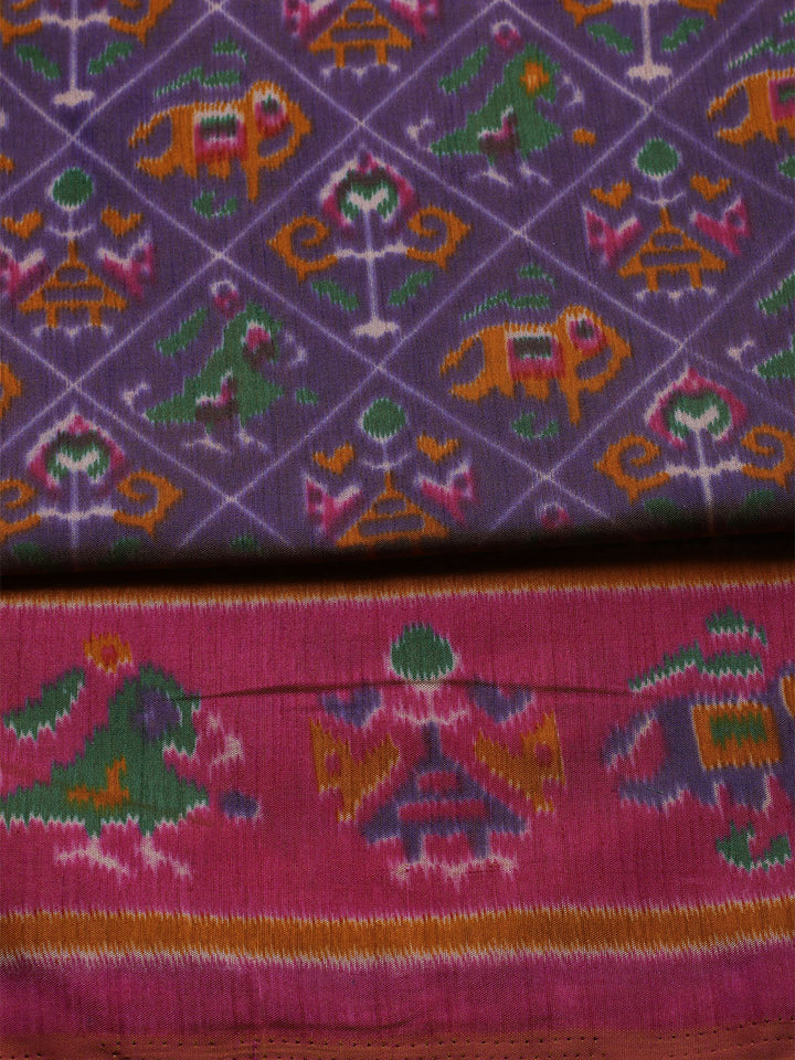 Woven Design Art Silk Unstitched Kurta With Pant &amp; Dupatta
