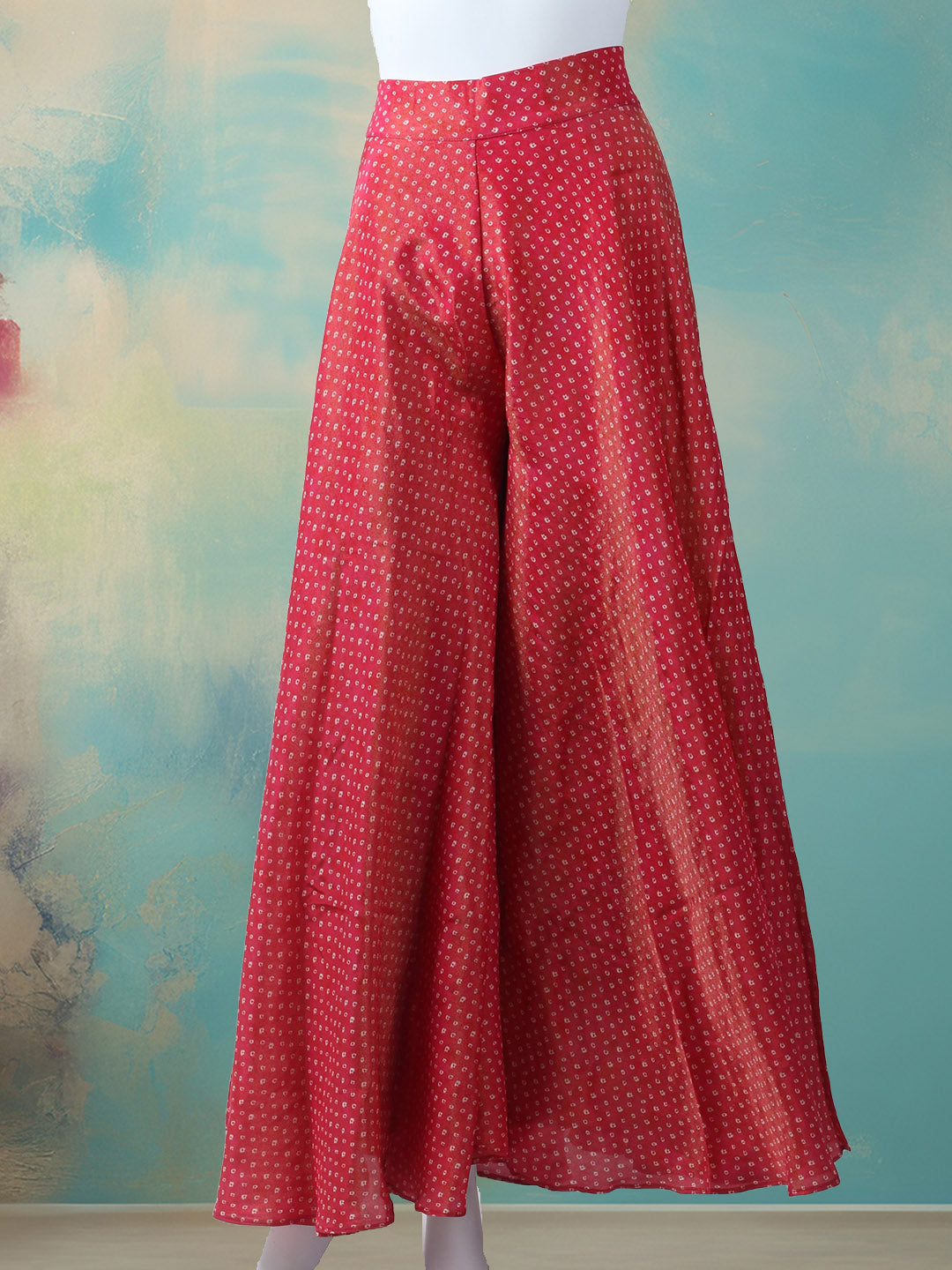 Woven Design Tissue Stitched Kurta With Pant &amp; Dupatta
