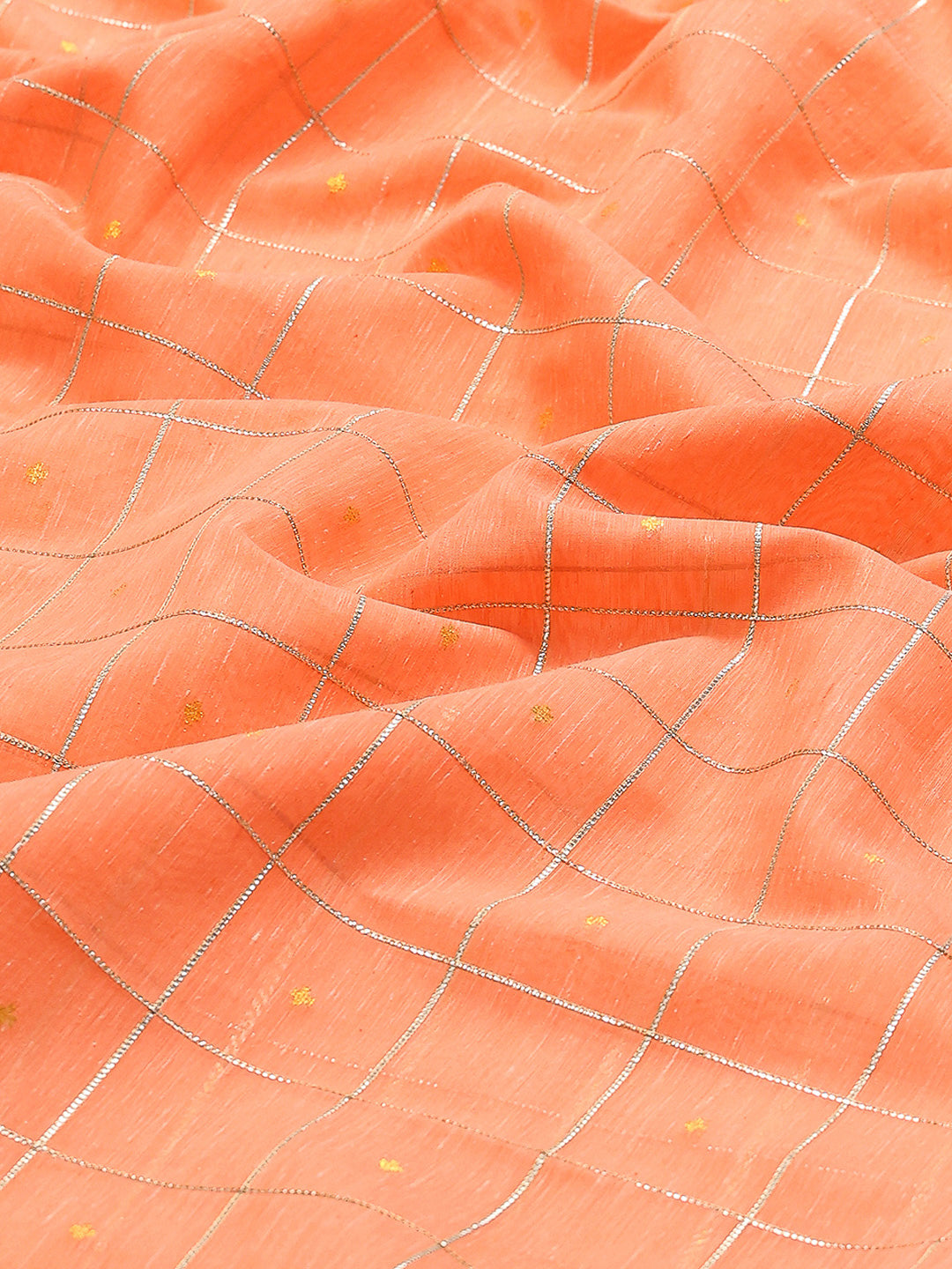 Woven Design Cotton Blend Saree