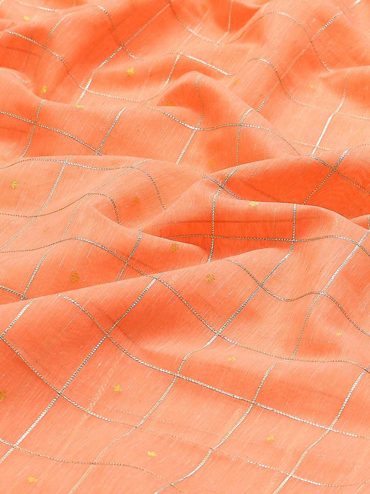 Woven Design Cotton Blend Saree