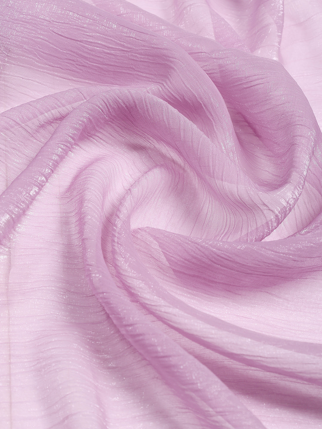 Cutdana Embroidered Chiffon Saree