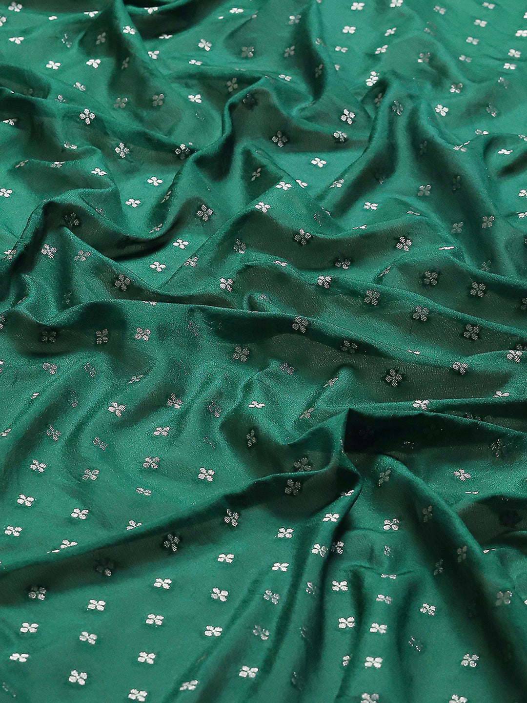 Zaari Jaal Crepe Saree