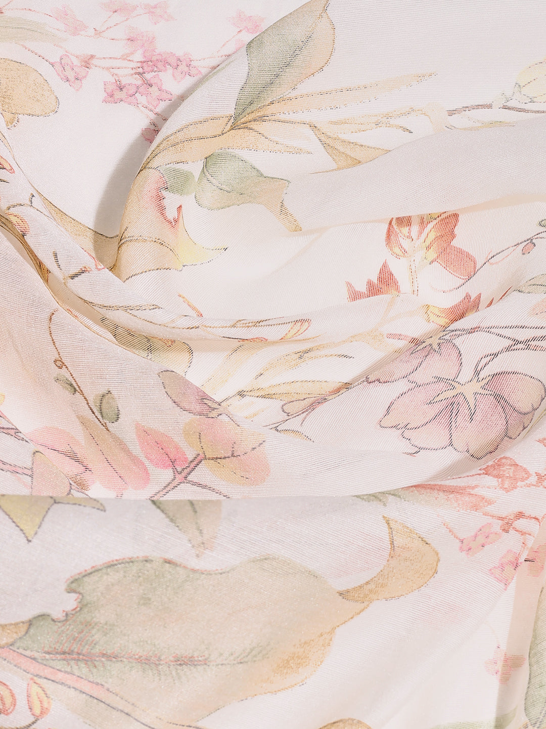 Printed Cotton Blend Saree
