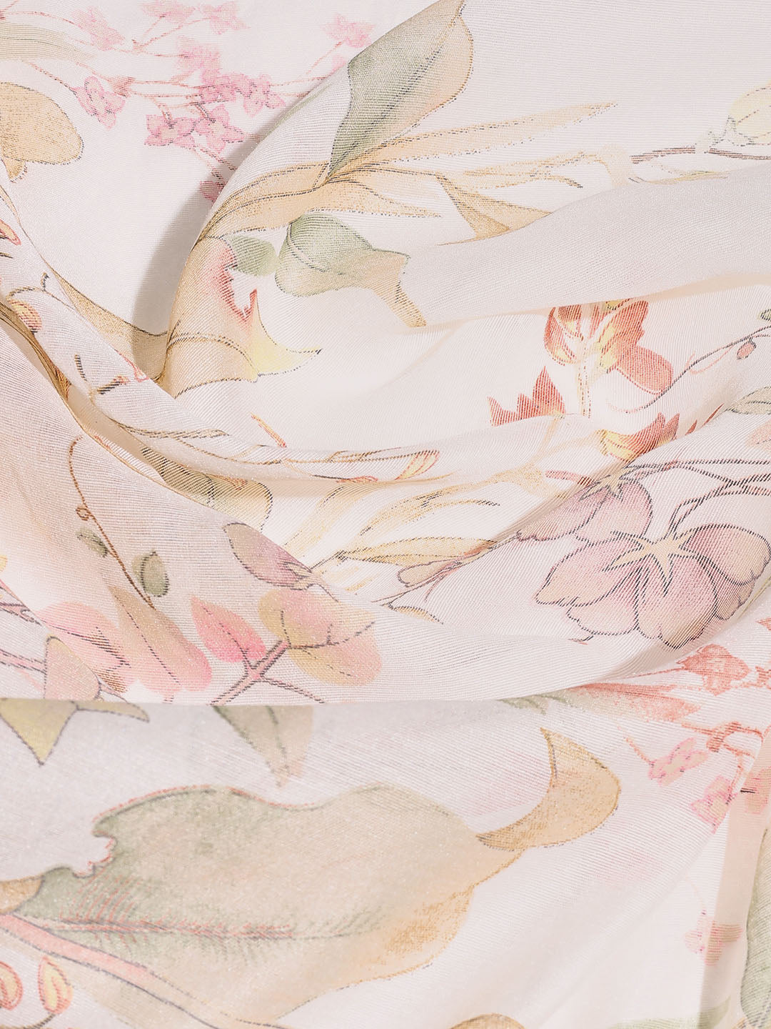 Printed Cotton Blend Saree