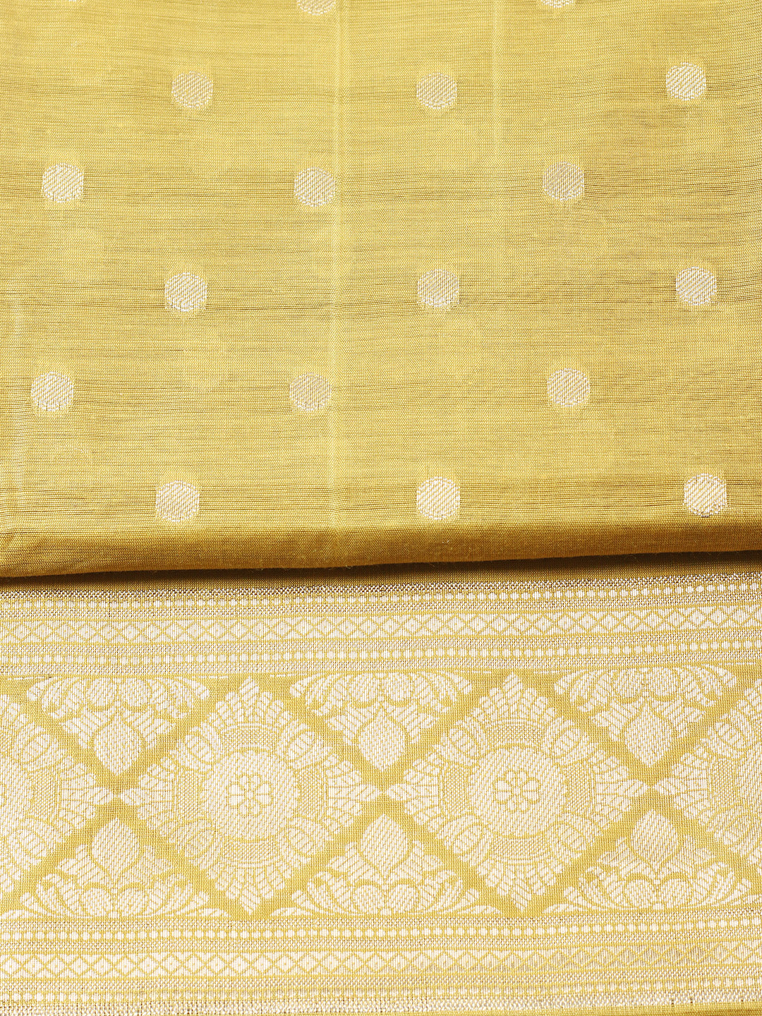 Woven Design Chanderi Unstitched Suit With Pant &amp; Dupatta