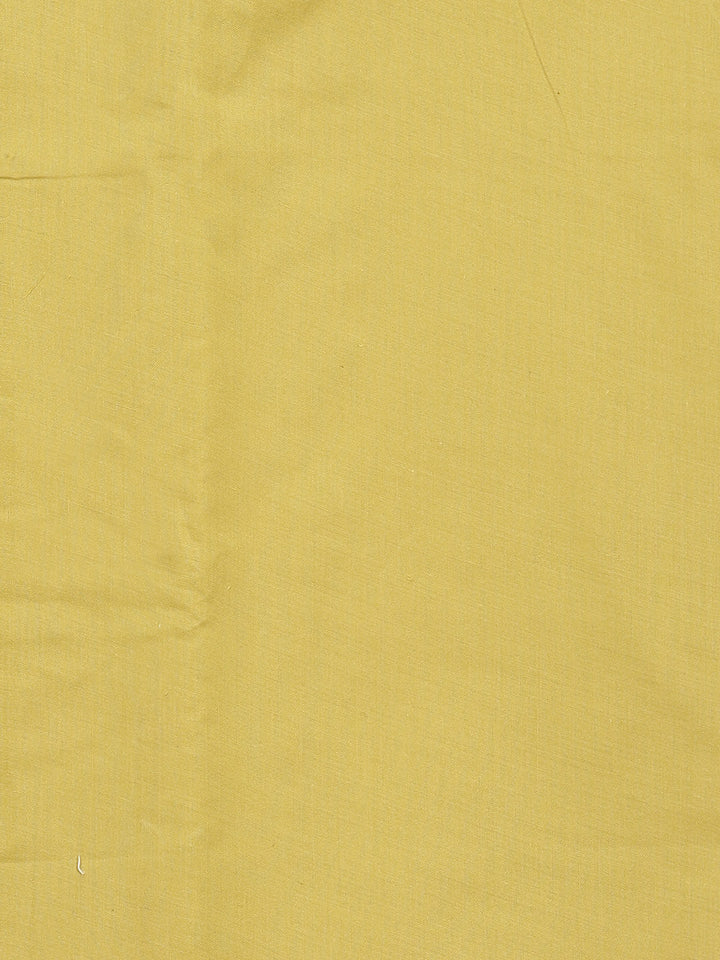 Printed Cotton Unstitched Suit Piece With Dupatta