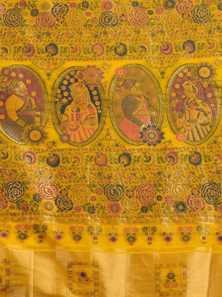 Woven Design Makhmal Silk Saree