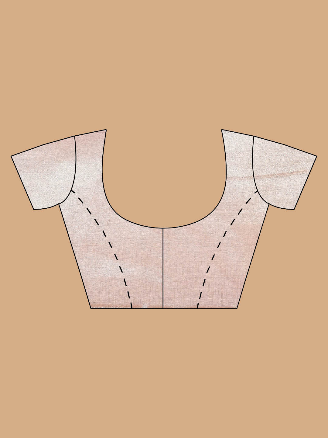 Plain Zari Border Organza Saree