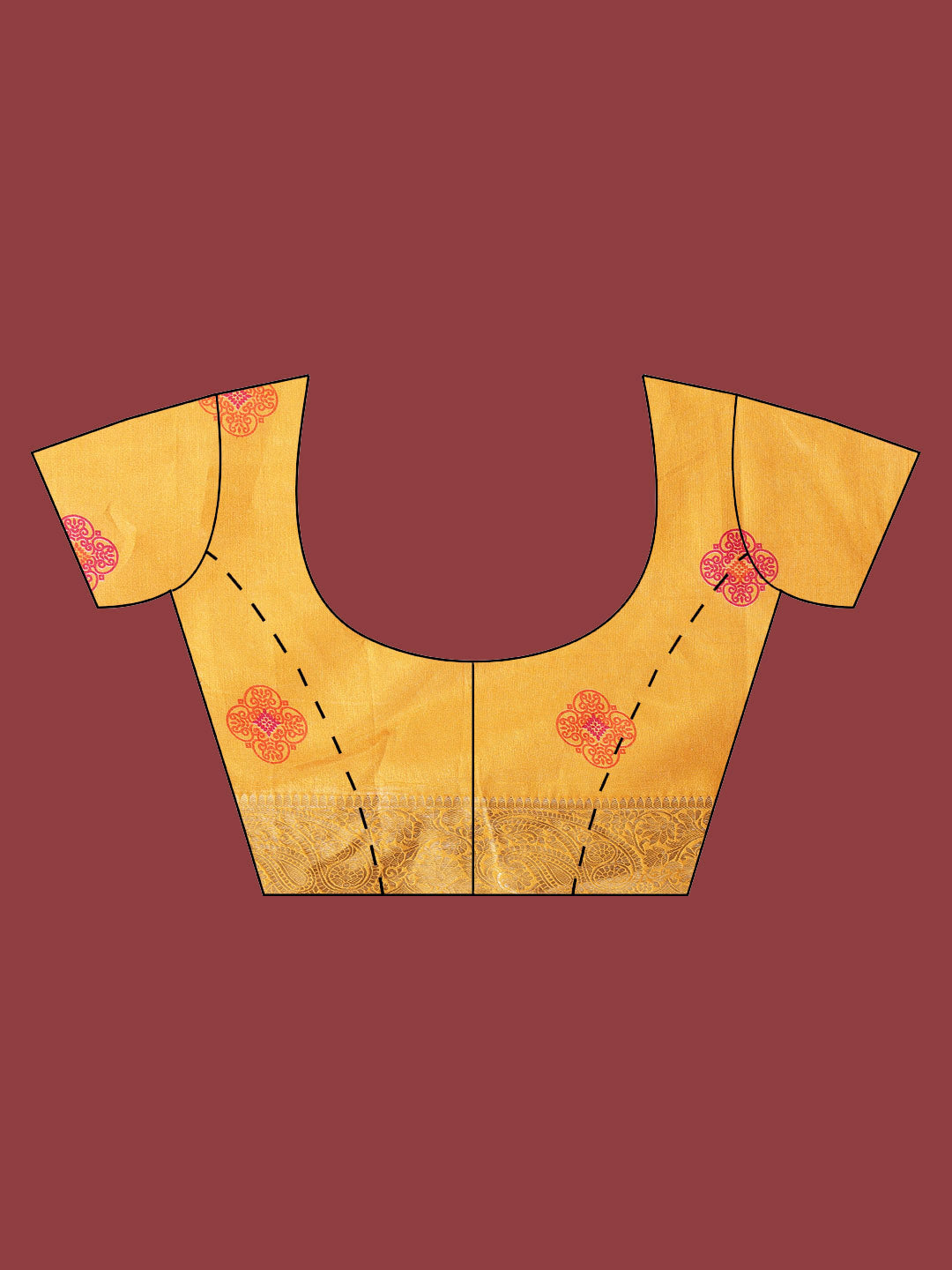 Printed Art-Tusser Saree