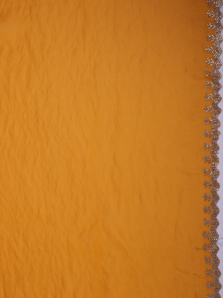 Embroidered Organza Saree