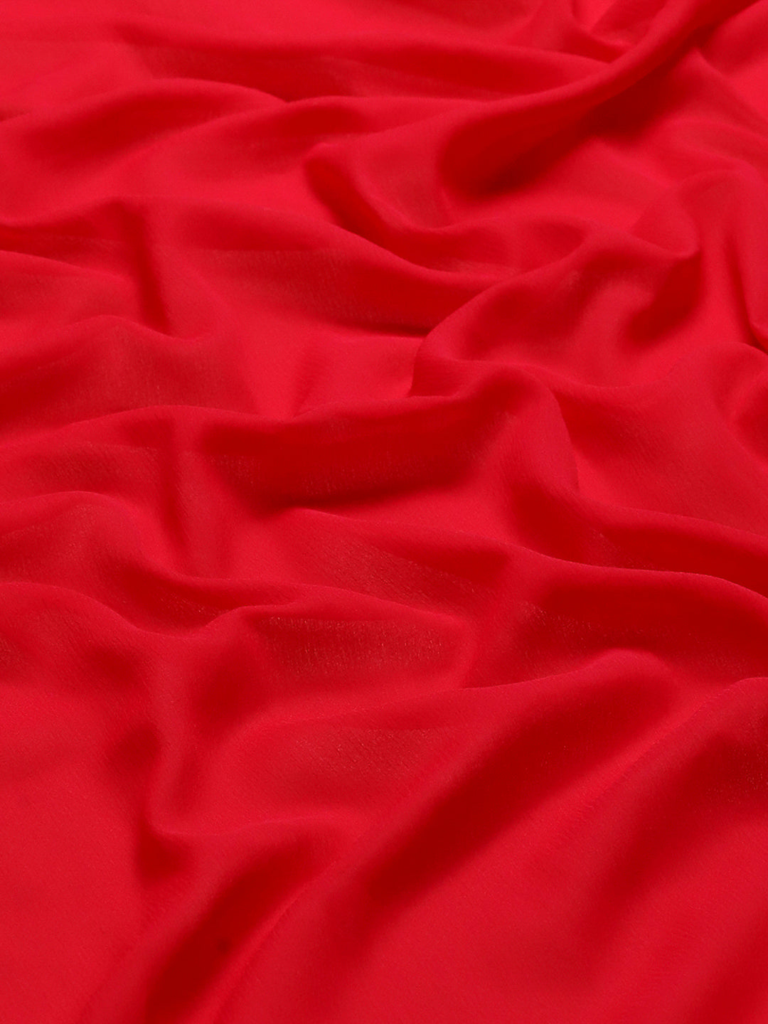 Zari Border Chiffon Woven Saree