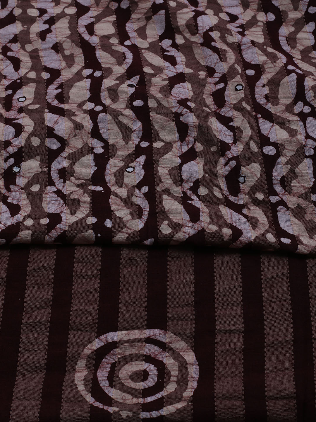 Printed Cotton Blend Unstitched Suit With Dupatta